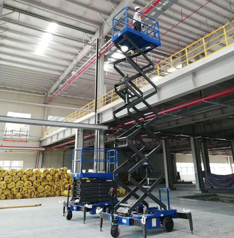惠州助力行走剪叉式高空作业平台